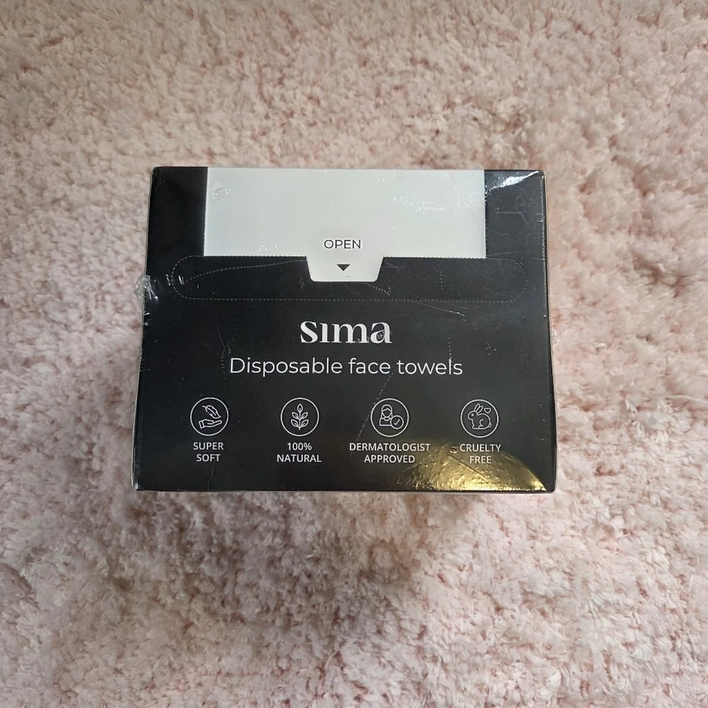 Sima Disposable Face Towels cotton 50 NEW